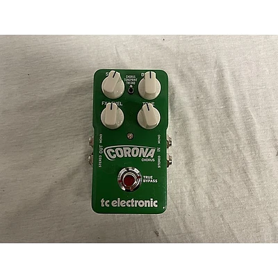 Used TC Electronic Corona Chorus Effect Pedal