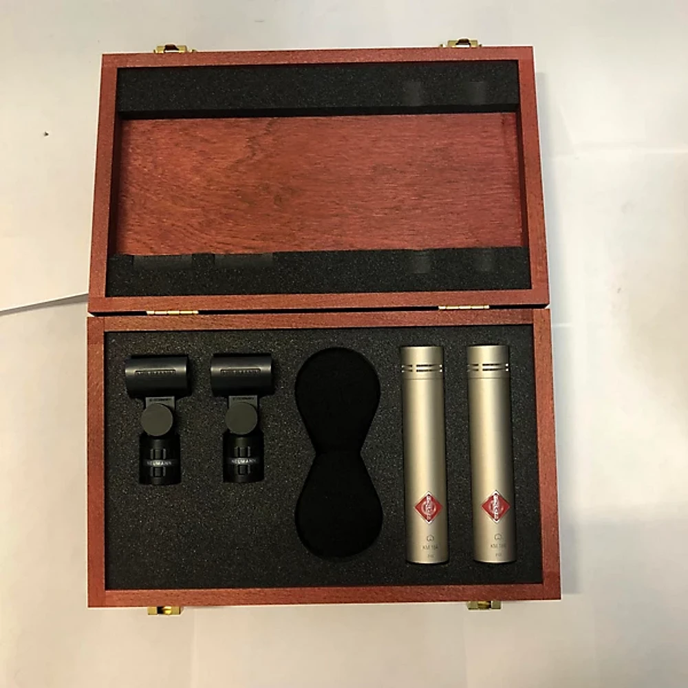 Used Neumann KM184 Stereo Set Condenser Microphone