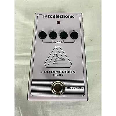 Used TC Electronic 3rd Dimension Chorus Effect Pedal