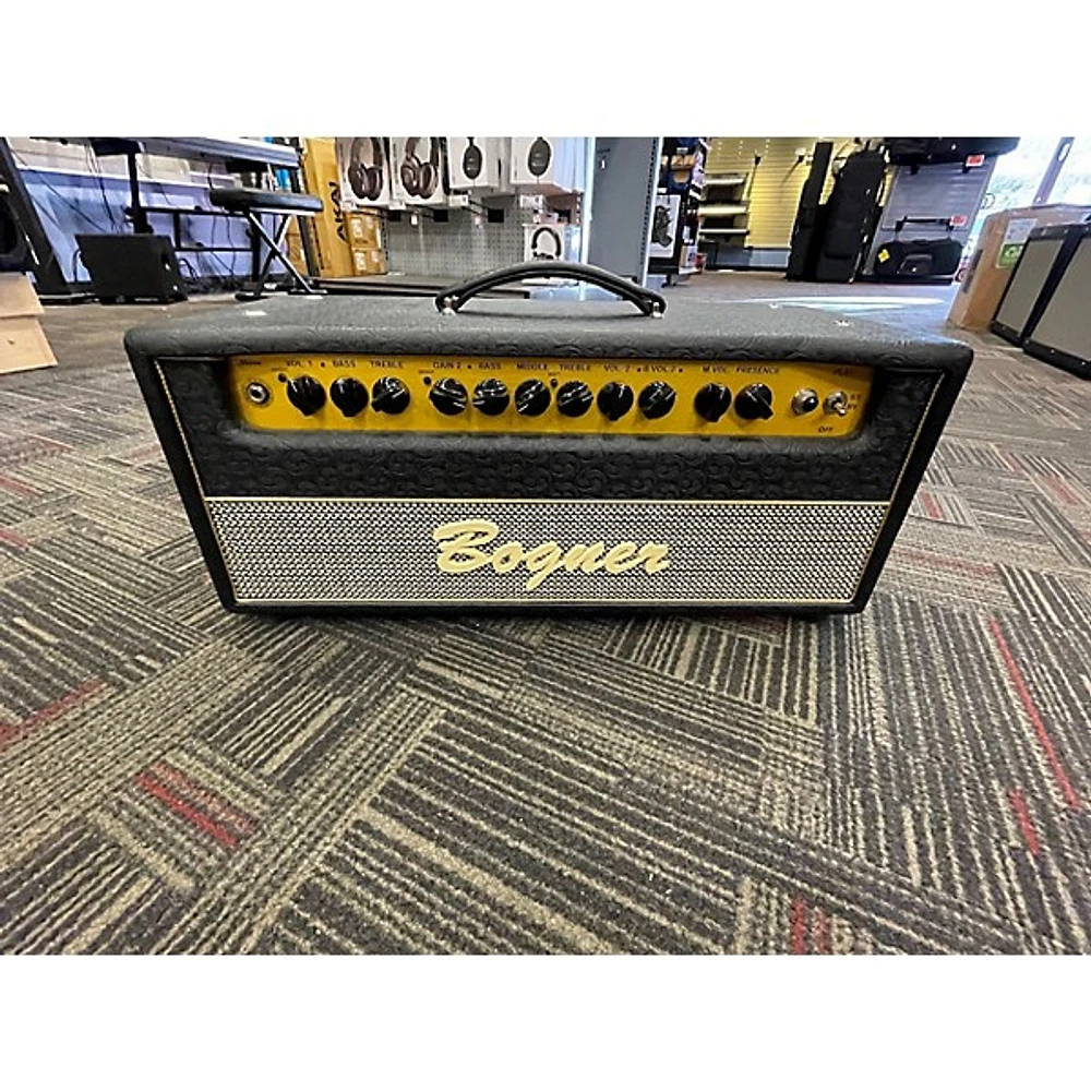 Used Bogner Shiva With Reverb EL34 80W Tube Guitar Amp Head