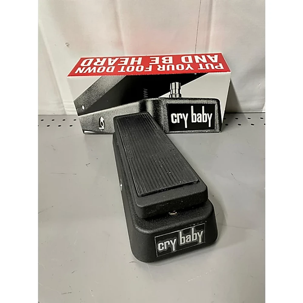 Used Dunlop GCB95W Original Crybaby Wah Effect Pedal