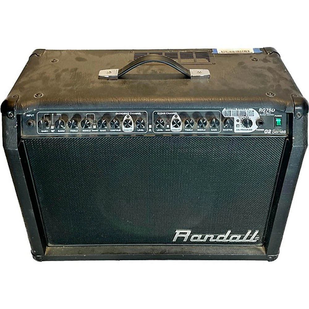 Used Randall Rg75d Guitar Combo Amp