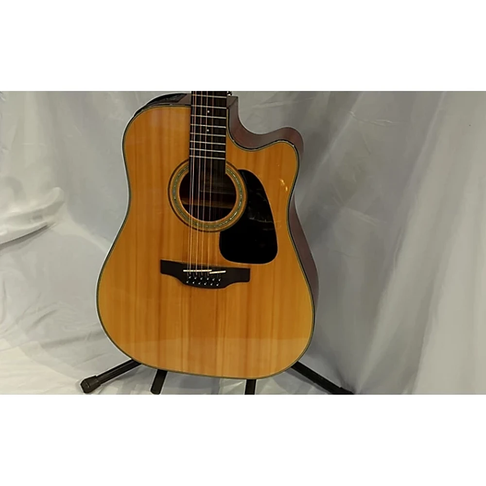 Used Takamine 6030CE-12 NAT 12 String Acoustic Electric Guitar