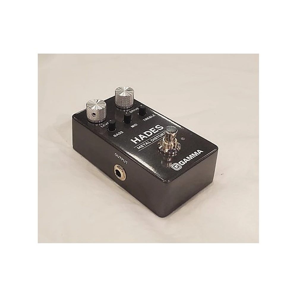 Used GAMMA Hades Metal Distortion Effect Pedal