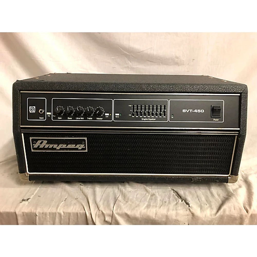 Used Ampeg SVT450H 450W Classic Bass Amp Head