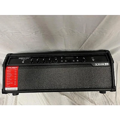 Used Line 6 Spider V 240HC Solid State Guitar Amp Head