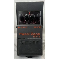 Used BOSS MT2 Metal Zone Distortion Effect Pedal