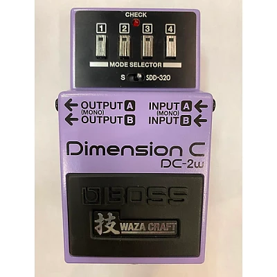 Used BOSS Dimension C DC-2W Effect Pedal