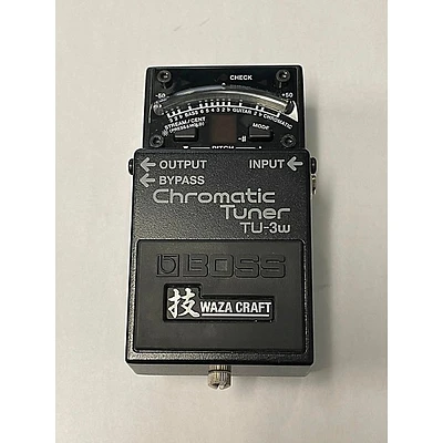 Used BOSS TU3W Waza Craft Chromatic Tuner Pedal