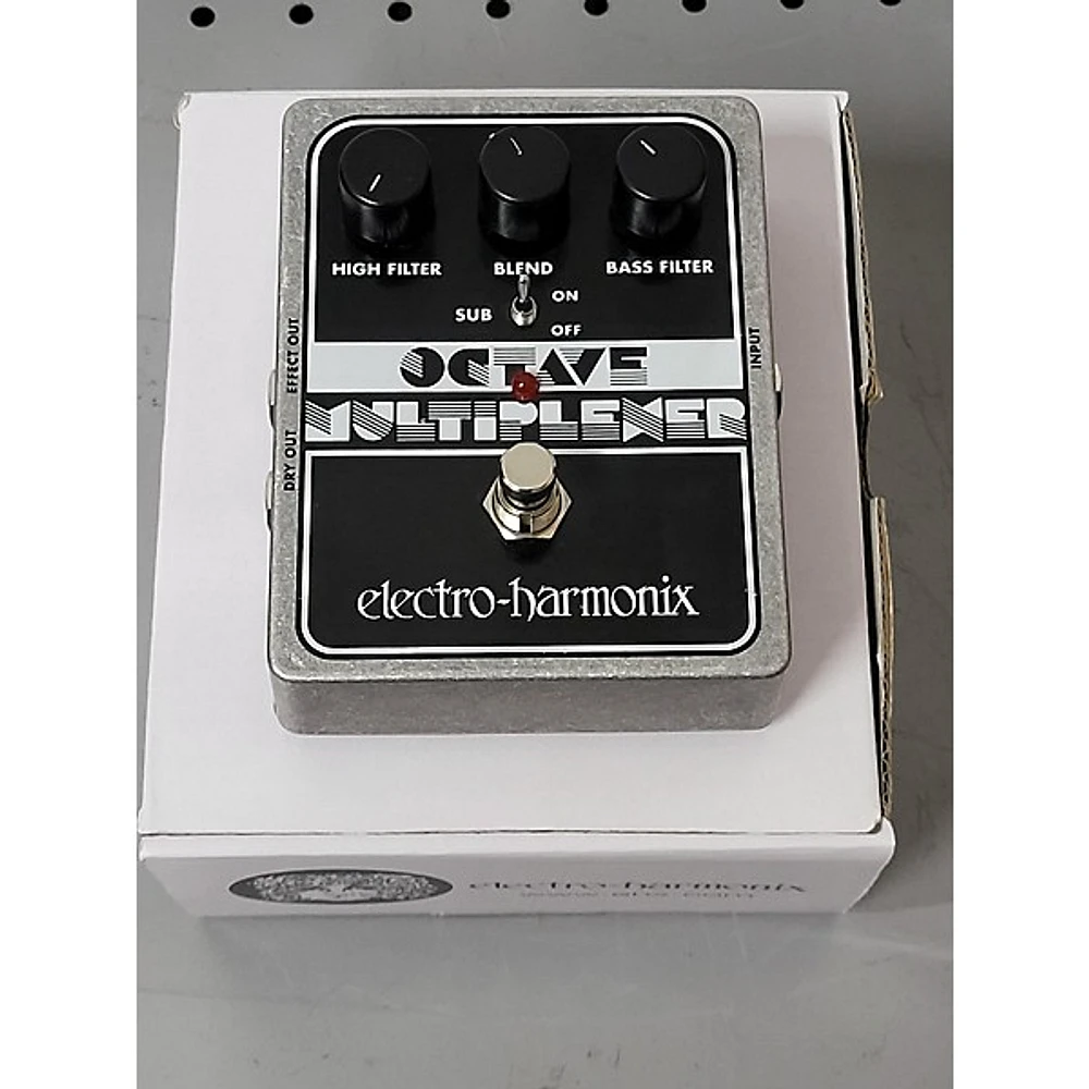 Used Electro-Harmonix Octave Multiplexer Effect Pedal