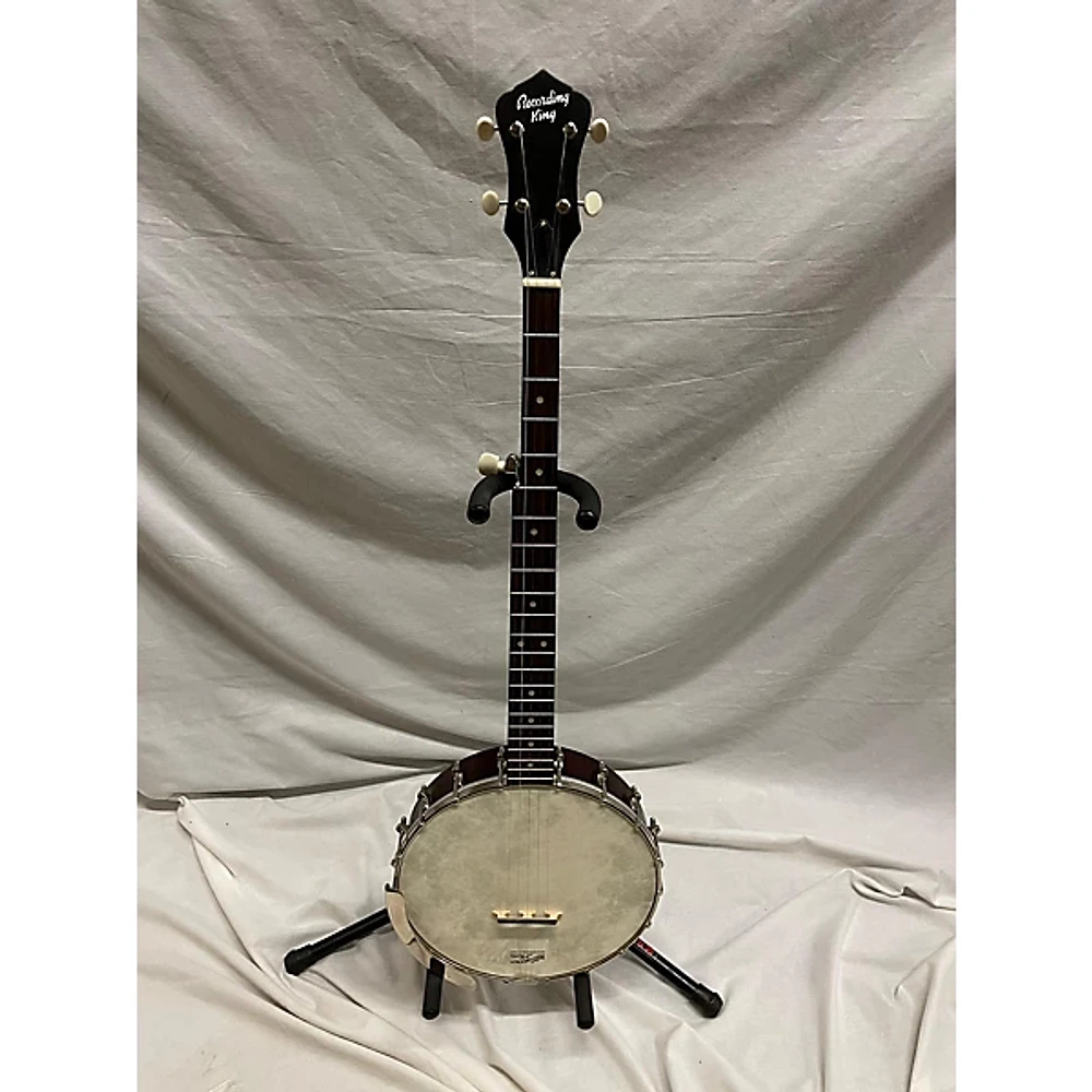 Used Recording King RKOH-6 Banjo