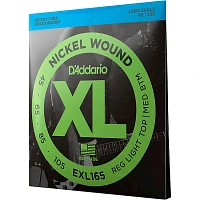 D'Addario EXL165 XL Nickel Round Wound Soft/Regular Bass Strings