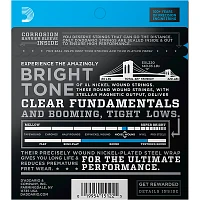 D'Addario EXL220 XL Nickel Round Wound Super Light Bright Electric Bass Strings