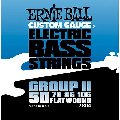 Ernie Ball 2804 Flat Wound Group II Electric Bass Strings