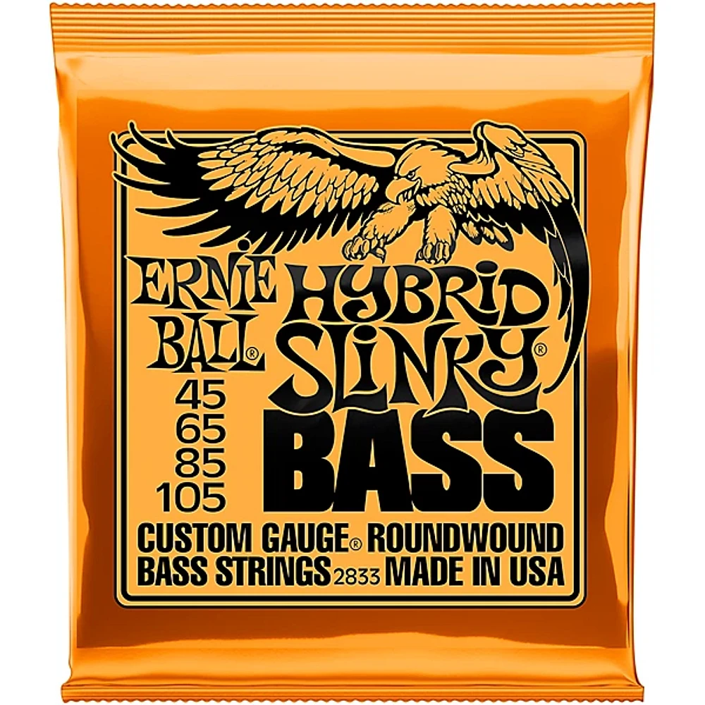 Ernie Ball 2833 Hybrid Slinky Roundwound Bass Guitar Strings