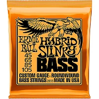 Ernie Ball 2833 Hybrid Slinky Roundwound Bass Guitar Strings