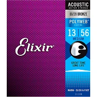 Elixir Polyweb Acoustic Guitar Strings