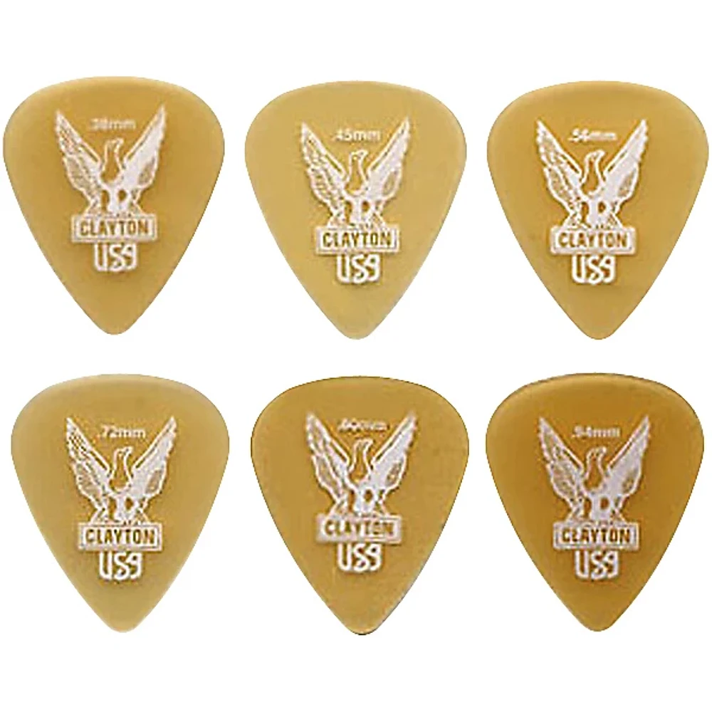 Clayton Ultem Standard Guitar Picks .80 mm 1 Dozen