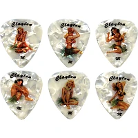 Clayton Hula Hottie Guitar Picks 1 Dozen Medium