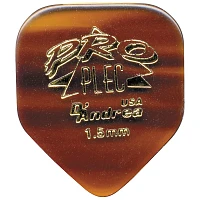 D'Andrea Pro Plec Small Pointed Square Guitar Picks - One Dozen Shell 1.5 mm