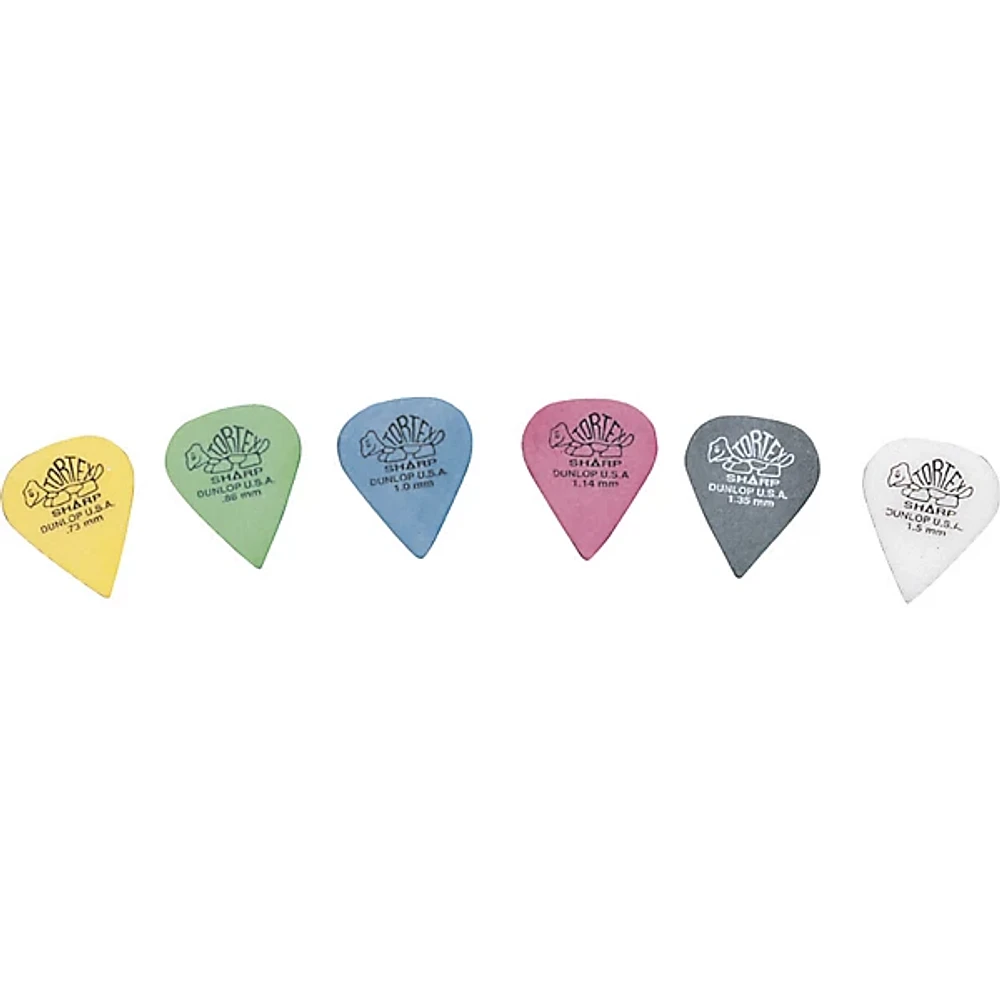 Dunlop Tortex Sharp Guitar Picks 1 Dozen 1.50 mm