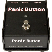 ProCo Panic Button Mic A/B Box