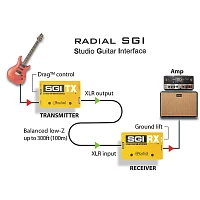 Radial Engineering SGI TX/RX Studio Guitar Interface