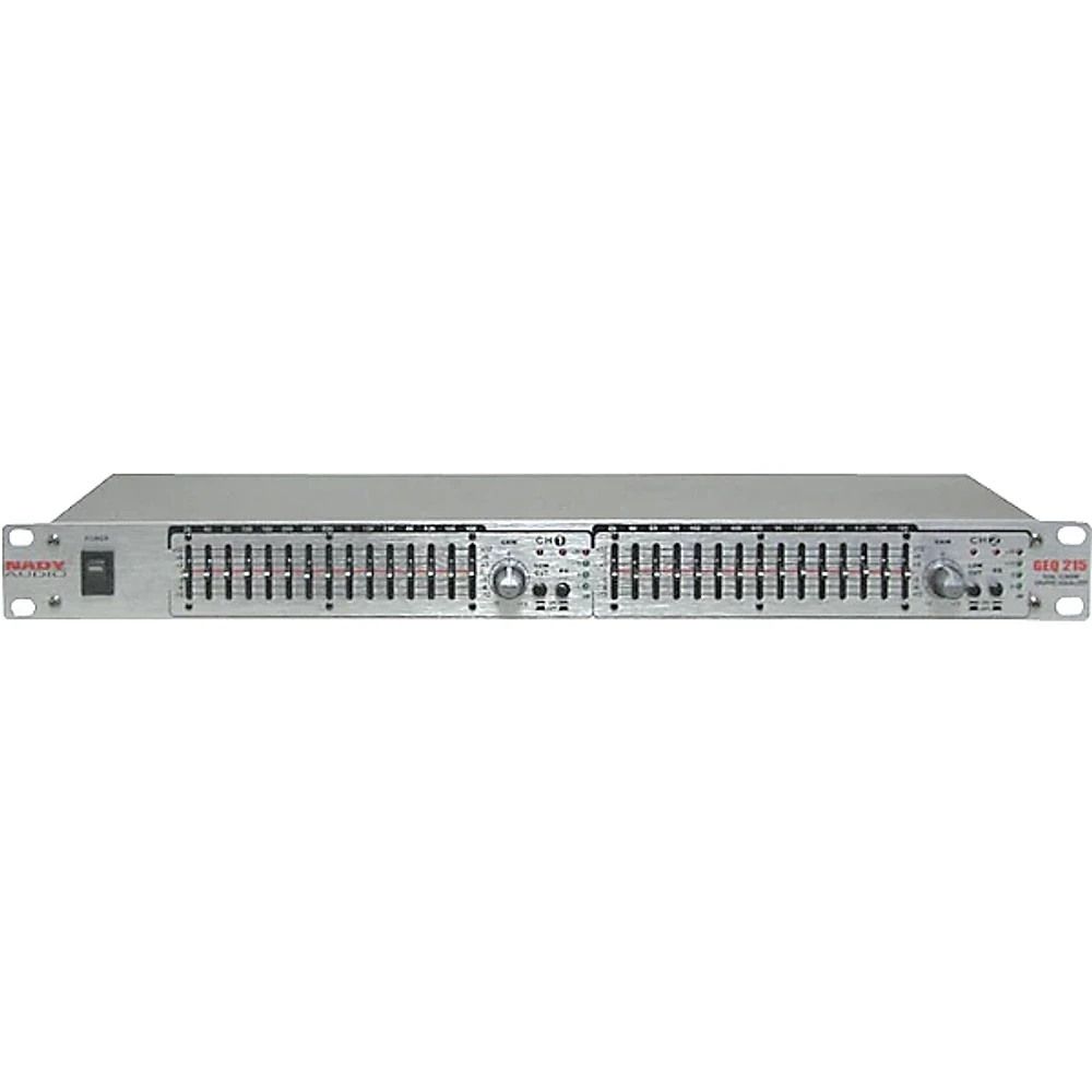 Nady GEQ-215 2-Channel 15-Band Graphic Equalizer