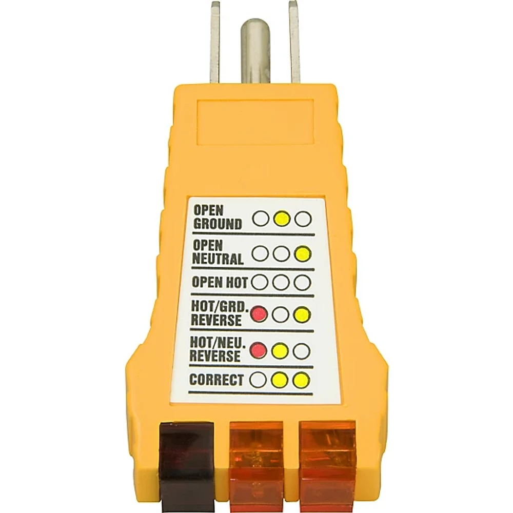 American Recorder Technologies Ground Fault Outlet Receptacle Tester 110V