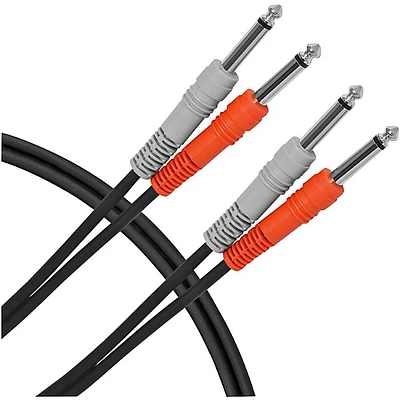Livewire 1/4"-1/4" Dual Patch Cable 4 Meters