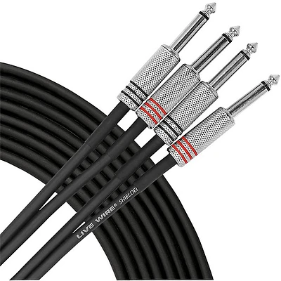 Livewire 1/4" - 1/4" Pro Dual Patch Cable 3 ft.