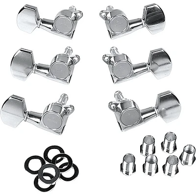 Gotoh MLB3-G 3-On-A-Side Locking Tuners 6-Pack Chrome