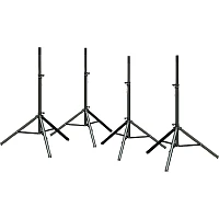 Ultimate Support TS 70b Speaker Stand 4-Pack