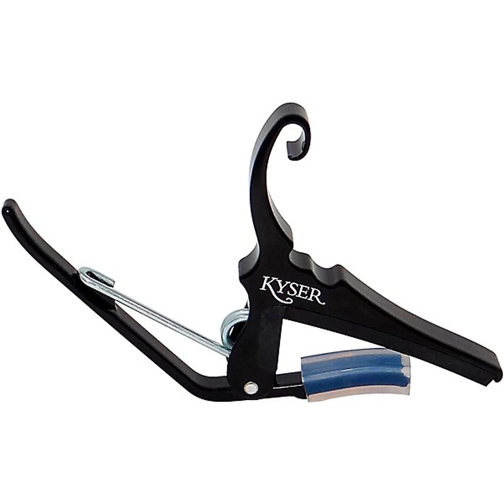 Kyser Quick-Change Capo for 12-String Guitar Black