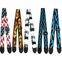 Perri's 2" Polyester Designer Guitar Strap Lightning