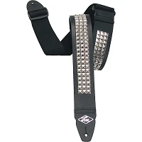 LM Products Studded Guitar Strap Black 2 in.