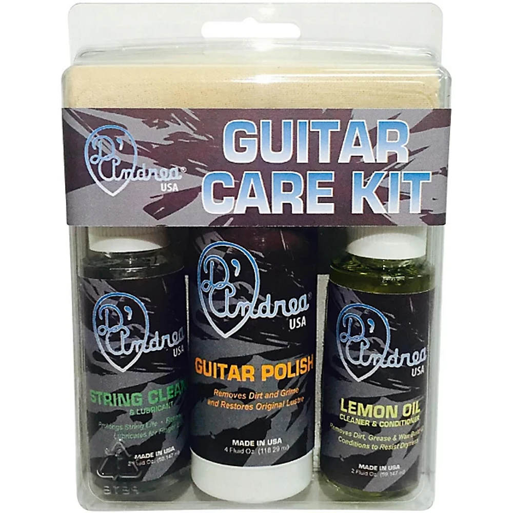 D'Andrea Guitar Care Kit