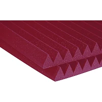 Auralex 2" Studiofoam Wedge 2'x2'x2" Panels 12-Pack Burgundy 2"