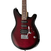 Rogue Rocketeer Electric Guitar Pack Wine Burst