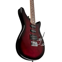 Rogue Rocketeer Electric Guitar Pack Wine Burst