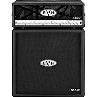 EVH 5150III Head and 4x12 Half Stack Black