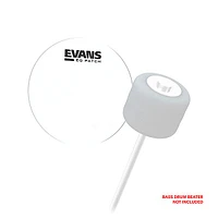 Evans EQ Bass Drum Patch Clear