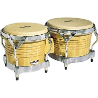 LP M201 Matador Wood Bongos Natural