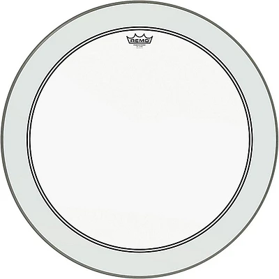 Remo Powerstroke 3 Clear Bass Drum Head With Impact Patch 26 in.