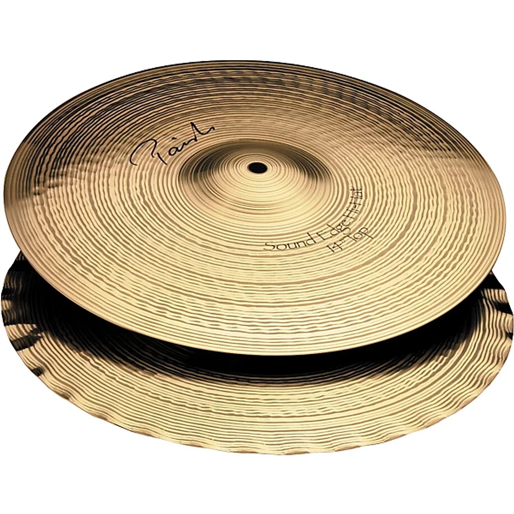 Paiste Signature Sound Edge Hi-Hats (Pair) 14 in.