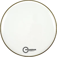 Aquarian Force II Resonant Bass Drum Head White 20 in.