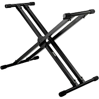 On-Stage KS8291 Heavy-Duty Deluxe X ERGO-LOK Keyboard Stand