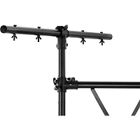 Musician's Gear Lighting Stand With Truss Black