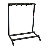 Proline PLMS5 5-Guitar Folding Stand Black