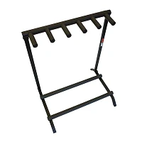 Proline PLMS5 5-Guitar Folding Stand Black